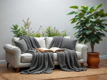 温馨舒适的客厅布置