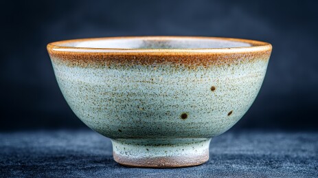 彩釉餐具风餐饮场景