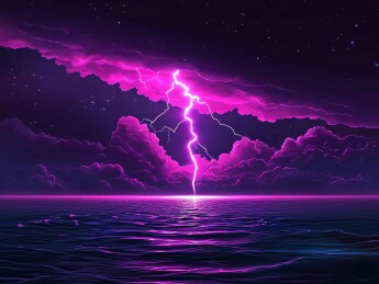 紫电奇幻风场景