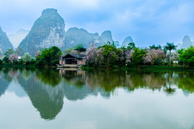 中国广西崇左明仕田园