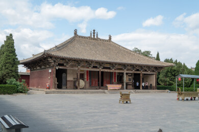 山西运城万荣稷王山兢太赵村北稷王庙正殿 