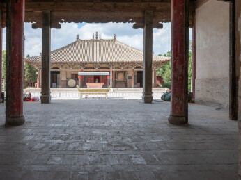 山西运城万荣稷王山兢太赵村北稷王庙正殿 