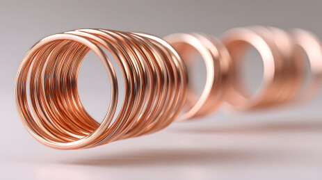 铜线圈工业素材图