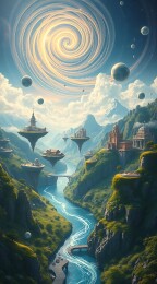 天空之城星际河流