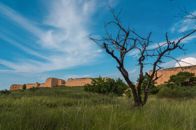 山西大同云冈石窟，荒芜的云冈堡