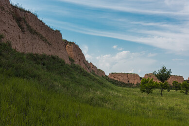 山西大同云冈石窟，荒芜的云冈堡