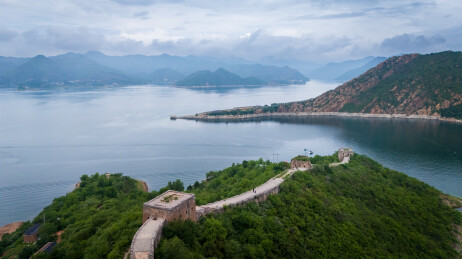 夏季的唐山迁西喜峰口长城