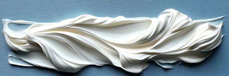 白膏体质感美妆场景