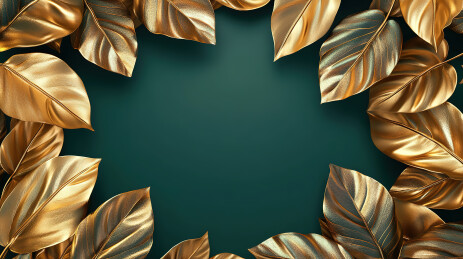 就在桌子上树叶的正上方