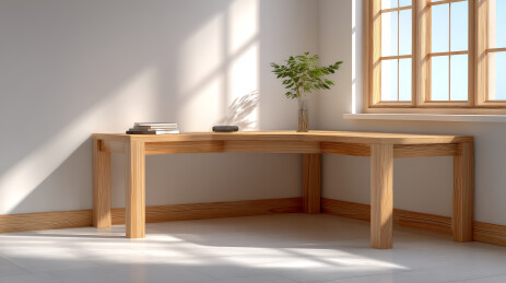 阳光下的静谧角落