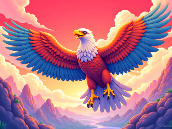 国际生物多样性日的雄鹰插图