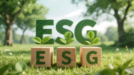 ESG绿色公园字母