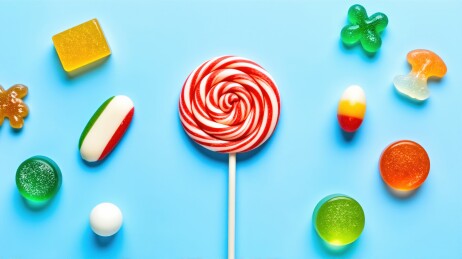 多彩糖果图片