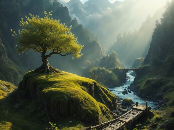 山谷风光
