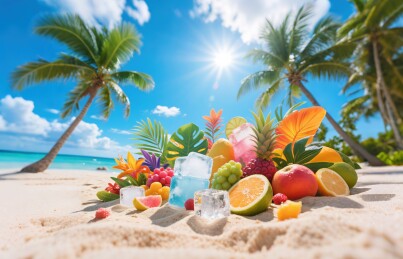 夏天概念创意图片