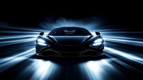 炫酷跑车科技感场景