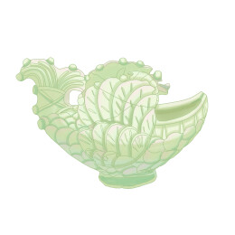 飞鱼形水盂