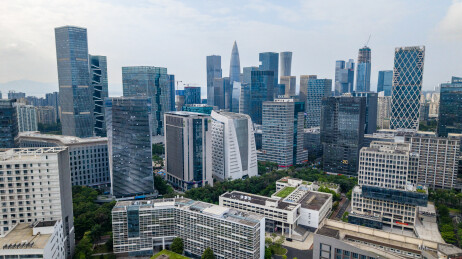 深圳城市天际线风光