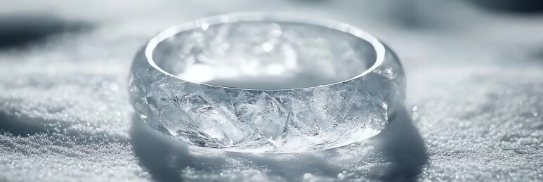 冰球水杯清凉饮品场景