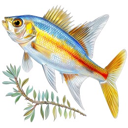 五彩斑斓的鱼插图
