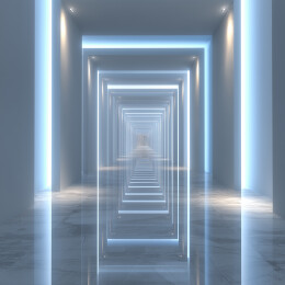 铝条廊道未来设计