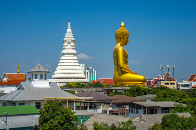泰国曼谷水门寺大佛