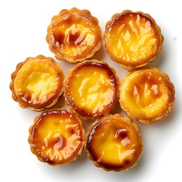 葡式蛋挞的AI图片