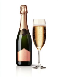 香槟酒具精致品酒场景