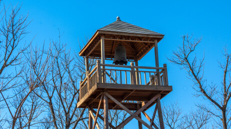 木制瞭望塔