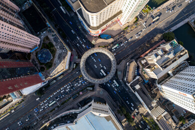 昆明甜甜圈天桥 