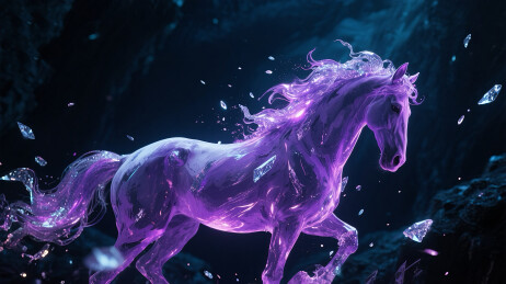 高美感特效骏马