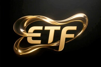 ETF艺术字金融展示场景