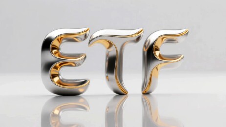 ETF艺术字金融展示场景