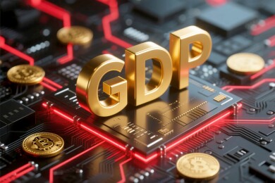 GDP金属感经济科技场景