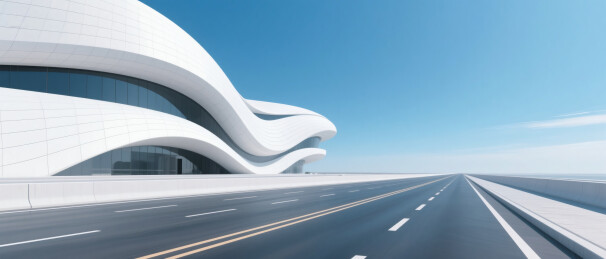 现代虚拟建筑场景