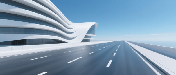 现代虚拟建筑场景