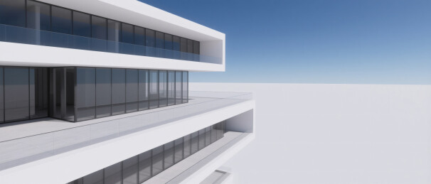 现代虚拟建筑场景