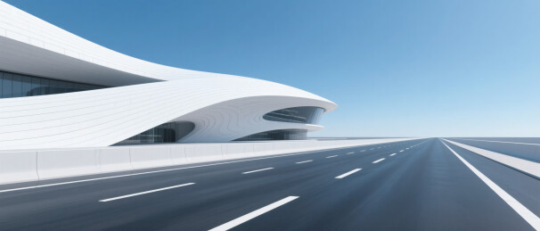 现代虚拟建筑场景