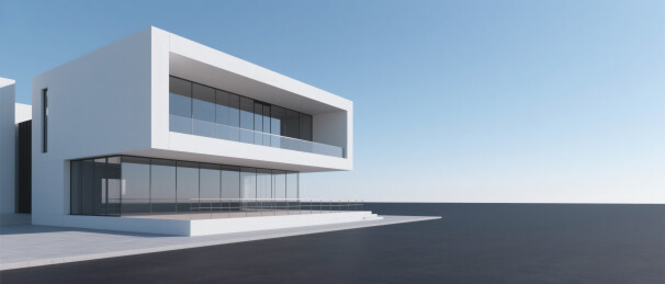 现代虚拟建筑场景