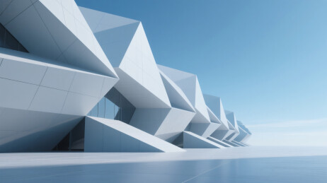 现代虚拟建筑场景