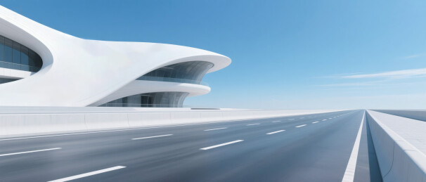 现代虚拟建筑场景