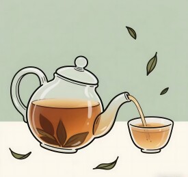 茶香四溢