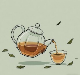 茶香四溢