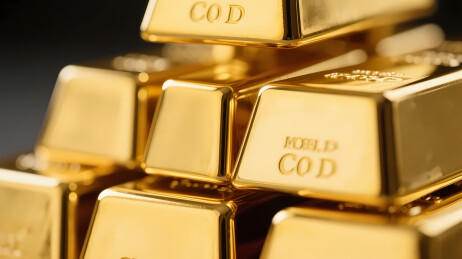 标有COD金条深色质感