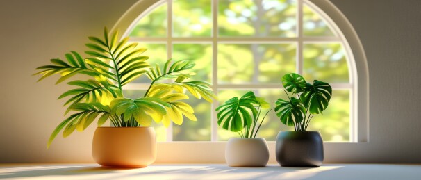 绿植物清新感室内场景