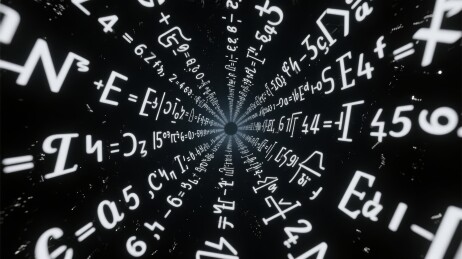 数学公式漩涡科技场景