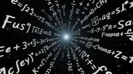 数学公式漩涡科技场景