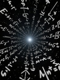 数学公式漩涡科技场景