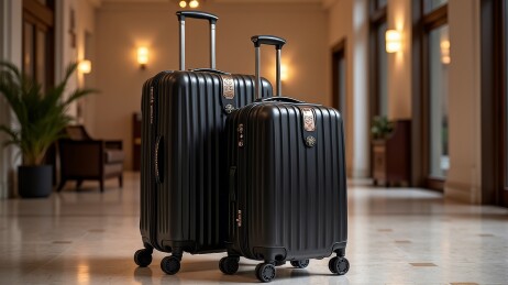 优雅旅程的黑色伴侣