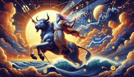 英勇骑士夜空骑行图